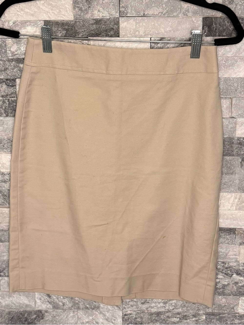 Banana Republic Beige Pencil Skirt